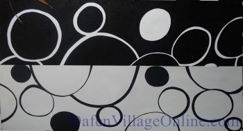 Abstract Line and circles 257